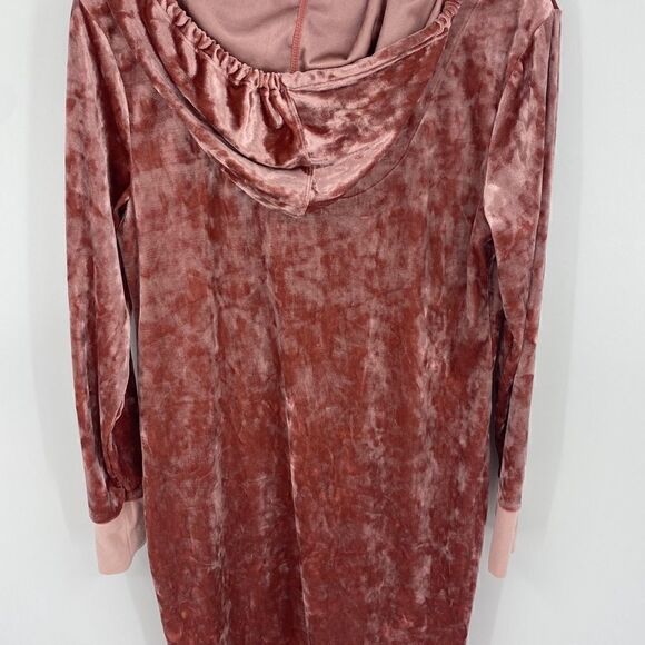 Betsey Johnson crushed velvet loungewear - Picture 5 of 6
